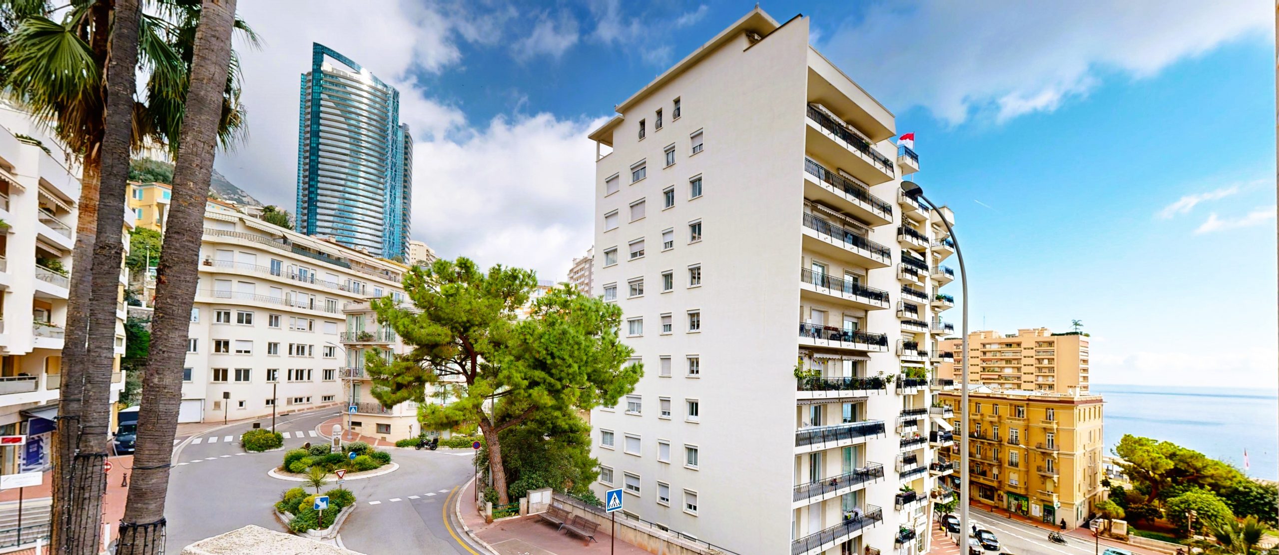 Terrasse des bureaux Ascot à Beausoleil près de Monaco